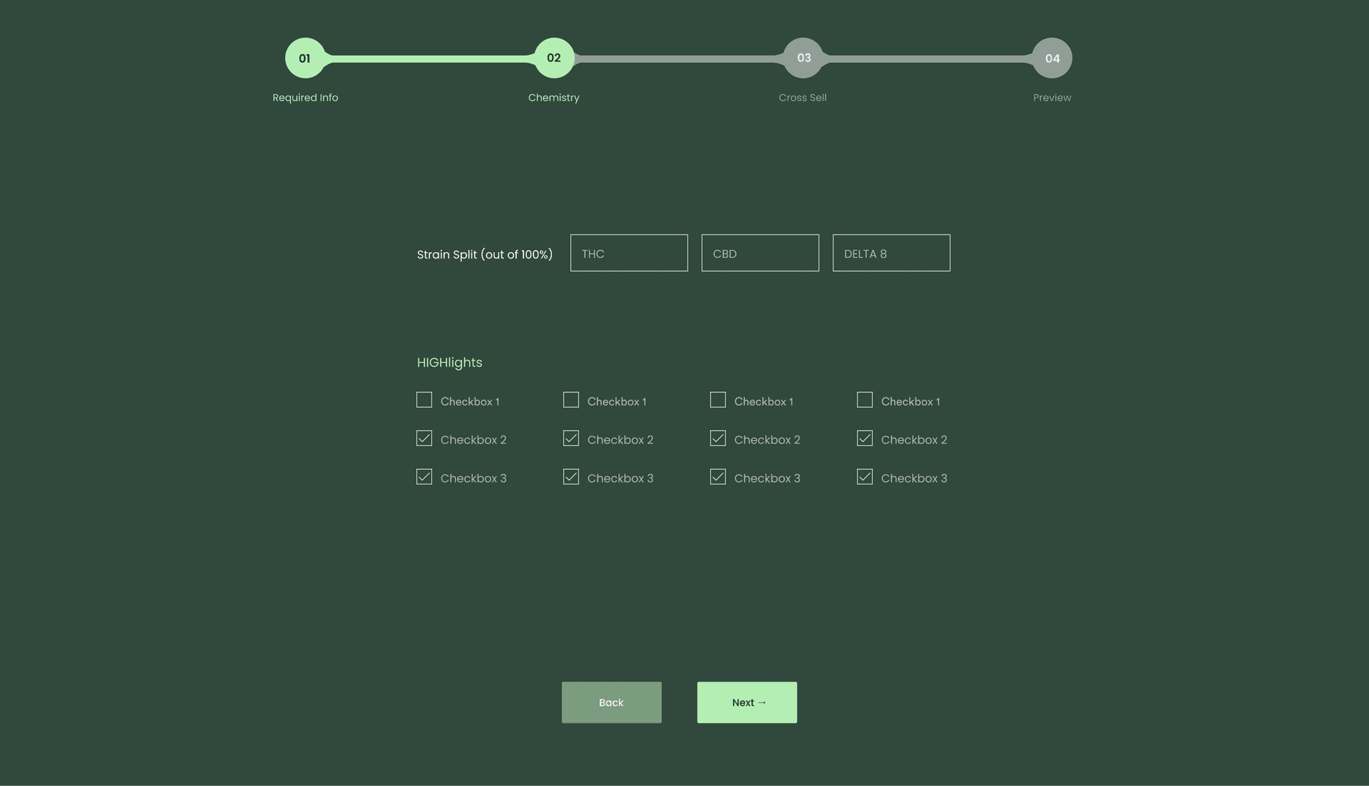 Step 2: Variants & Pricing